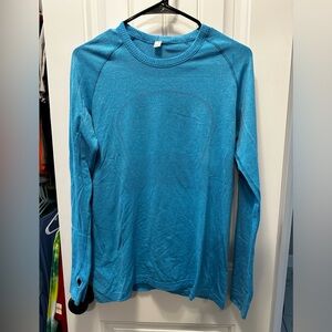 Lululemon blue swiftly tech long sleeve